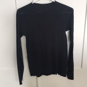 LuluLemon black long sleeve! Barely worn!